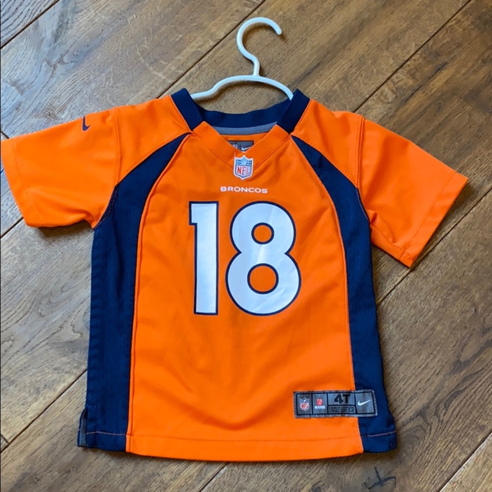 Toddler Denver Broncos football jersey